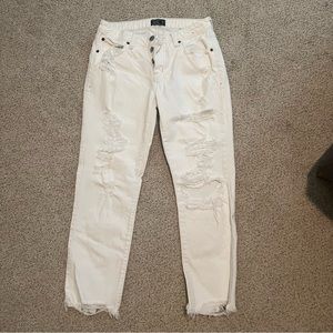 Abercrombie & Fitch White Jeans